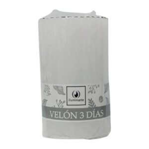 Velón 3 días x 1u. X 8cm BLANCA