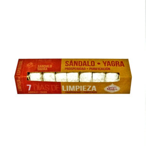 Pastilla 7 Dias de Limpieza / Sándalo - Yagra / Prosperidad - Purificación