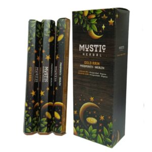 Línea Mystic Hexagonal - Lluvia de Oro, Gold Rain