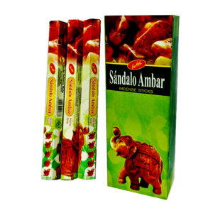 Sree Vani Hexagonal - Sándalo Ámbar