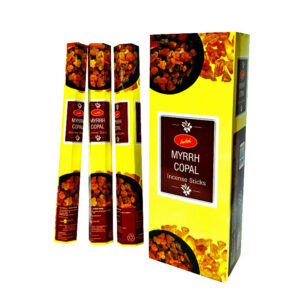 Sree Vani Hexagonal - Copal Mirra (Myrrh)