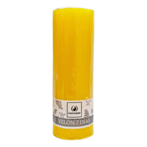 Velon 7 días x 1u. X 16cm AMARILLA