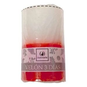 Velon 3 días x 1u. X 8cm BLANCA / ROJA