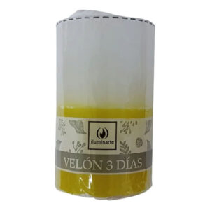 Velon 3 días x 1u. X 8cm BLANCA / AMARILLA