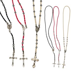 Decenario Largo Cuero con Metal