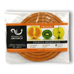 Espirales x 4 Unid. / Durazno