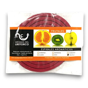 Espirales x 4 Unid. / Frutilla