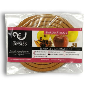 Espirales x 4 Unid. / Manzana - Canela