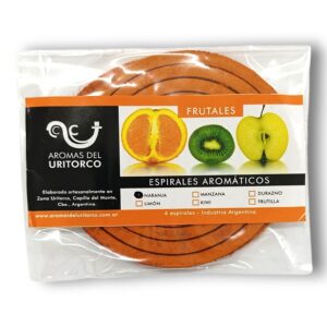 Espirales x 4 Unid. / Naranja