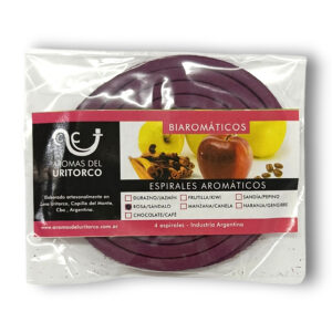 Espirales x 4 Unid. / Rosa - Sandalo