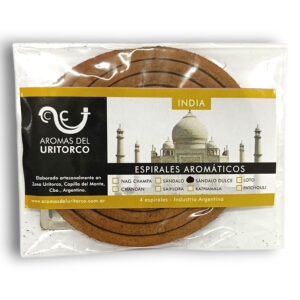 Espirales x 4 Unid. / Sandalo Dulce