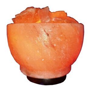 Lámpara de Sal Fuente de la Abundancia REDONDA