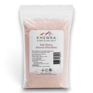 *Sal ROSADA ULTRA FINA YODADA - Bolsa zipper 500gr.