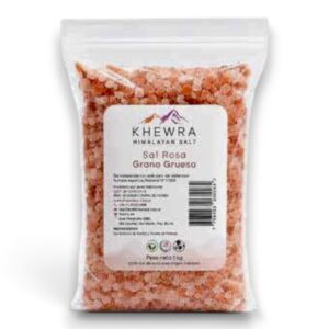 *Sal ROSADA GRUESA YODADA - Bolsa zipper 1Kg.
