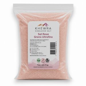 *Sal ROSADA ULTRA FINA - Bolsa zipper 5Kg.