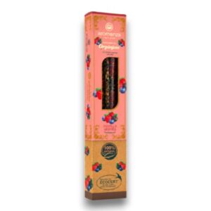 Orgánicos Aromanza India x 8 v - FRUTILLA BERRIES "Revitalizante"
