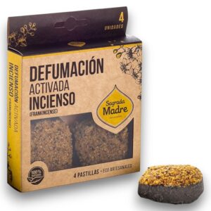 Pastillas de Defumación Activada OLÍBANO (Incienso) x 4 U.