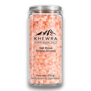 Sal Rosada Grano Grueso Yodada - Lata PET 250gr.