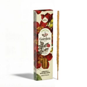 Garden CITRONELA con LIRIOS ROJOS