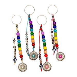 Llavero 7 Chakras Dije Metal
