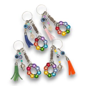 Llavero Dona Perlas 7 Chakras