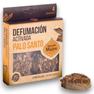 Pastillas de Defumación Activada PALO SANTO x 4 U.