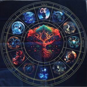 Paño de Tarot 90×90 cm