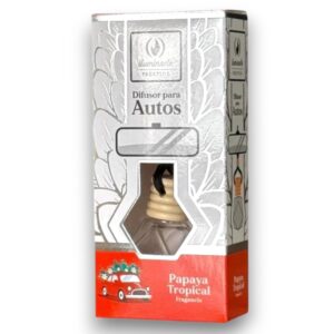 Aromatizante de Auto Diamante 8 ml. PAPAYA TROPICAL