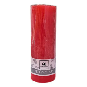 Velon 7 días x 1u. X 16cm ROJA