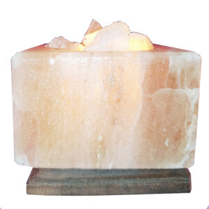 Lámpara de Sal Fuente de la Abundancia CUADRADA