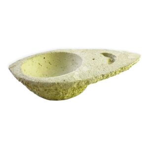 Sahumador Cemento Hoja Varios Colores