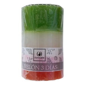 Velon 3 días x 1u. X 8cm VERDE / BLANCA / ROJA