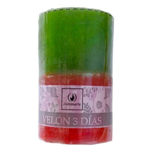 Velon 3 días x 1u. X 8cm VERDE / ROJA