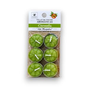 Vela de Noche Aromáticas - Citronella "Anti mosquitos"