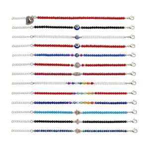 Pulsera Cristal con Dijes Varios