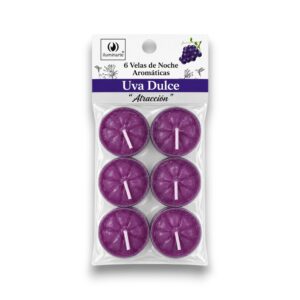 Vela de Noche Aromáticas - Uva Dulce "Atraccion"