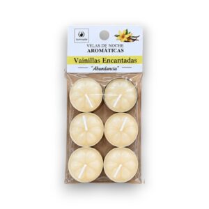 Vela de Noche Aromáticas - Vainillas Encantadas "Abundancia"